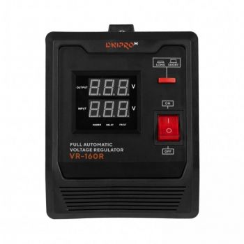 Стабилизатор релейного типа Dnipro-M VR-160R (82009003) - Фото №2