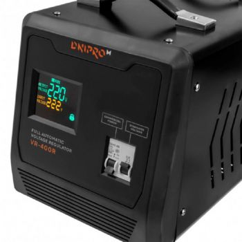 Стабилизатор релейного типа Dnipro-M VR-400R (82009005) - Фото №2