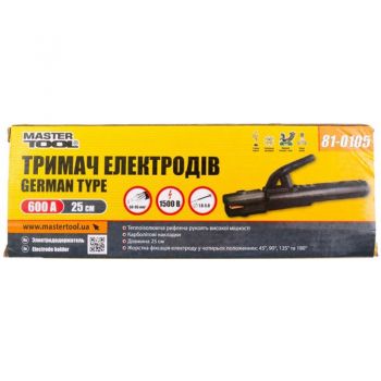 Держатель электродов Mastertool German type, 600А (81-0105) - Фото №2