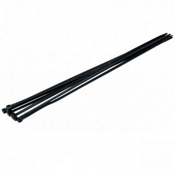 Хомут пластиковый Mastertool 4,8х200 мм черный, 100 шт. (20-1854) - Фото №1