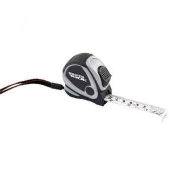 Рулетка Mastertool 5м х 19мм с фиксатором полотна (63-5019) - Фото №1