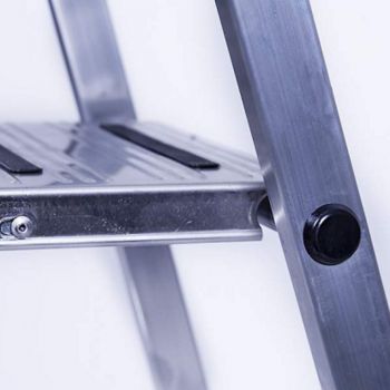 Односторонняя стремянка Krause Safety 3 ступени (126313) - Фото №3