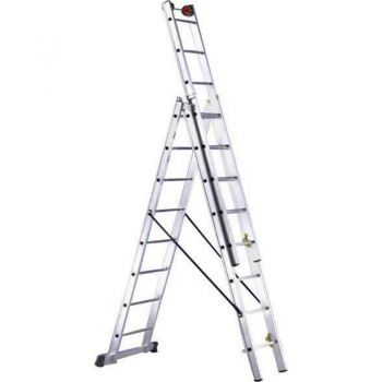 Трисекційні сходи Svelt Euro E3 3х16 (SCE30050) - Фото №1