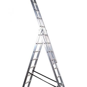 Трисекційні сходи Virastar DW 3 Profi Light 3x14 ступенів (DW3x14) - Фото №6