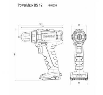 Аккумуляторный шуруповерт Metabo PowerMaxx BS 12 Set (601036870) - Фото №5
