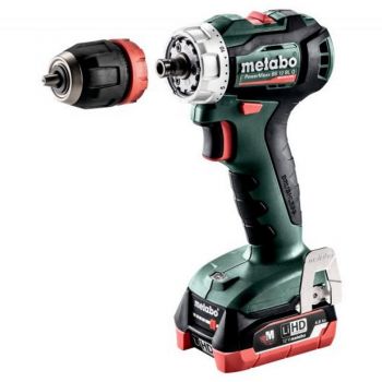 Аккумуляторный шуруповерт Metabo PowerMaxx BS 12 BL Q LiHD 2x4.0 Ач (601039800) - Фото №4