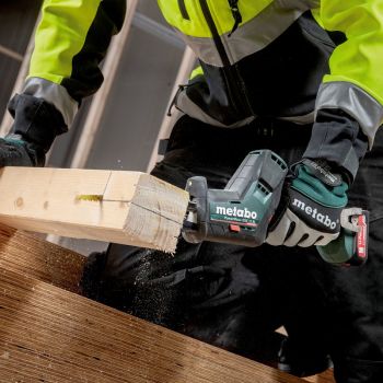 Аккумуляторная сабельная пила Metabo PowerMaxx SSE 12 BL каркас (602322890) - Фото №4