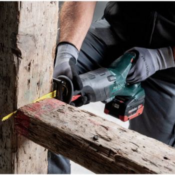 Аккумуляторная сабельная пила Metabo SSE 18 LTX BL LiHD 2x8.0 Ач (602267810) - Фото №3
