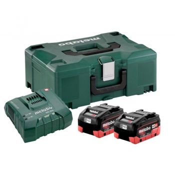 Базовий комплект Metabo LiHD 2x8.0 Ач + 1x ASC Ultra + MetaLoc (685131000) - Фото №1