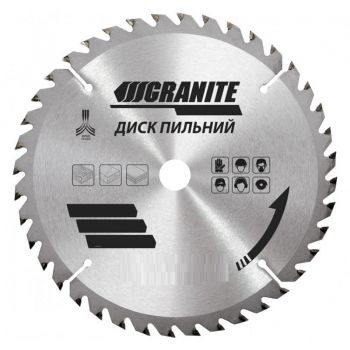 Диск пильный для дерева Granite 125х22,2х24Т (5-12-524) - Фото №1