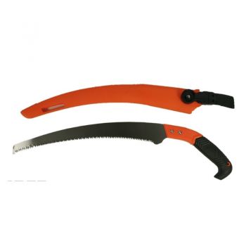 Ножовка садовая с ножнами Mastertool 300 мм, 6TPI, каленый зуб, 3-D заточка (14-6016) - Фото №1
