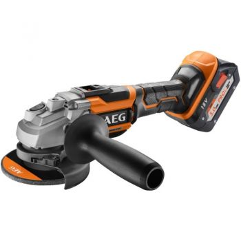 Аккумуляторная угловая шлифмашина AEG BEWS18-125BL-502C (4935464417) - Фото №1