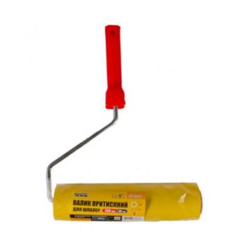 Валик прижимной обойный MasterTool 58/250 мм d 6 мм с ручкой (92-6425) - Фото №2