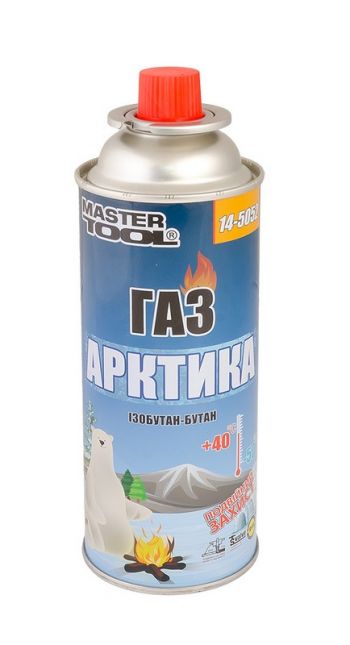 Газ бутан MasterTool Арктика 220 г (14-5052) - Фото №1