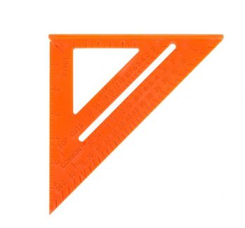 Угольник плотника Mastertool 180 мм, пластиковый (30-3516) - Фото №2