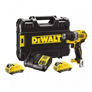 Дриль-шуруповерт акумуляторний безщітковий DeWalt 12 В (DCD701D2) - Фото №4