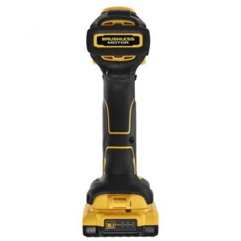 Дриль-шуруповерт акумуляторна безщіткова ударна DeWALT XR Li-Ion 18 В, 2 Ач (DCD709D2T) - Фото №3