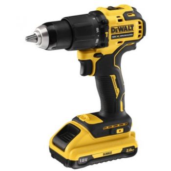 Дриль-шуруповерт акумуляторна безщіткова ударна DeWALT XR Li-Ion 18 В, 2 Ач (DCD709D2T) - Фото №4