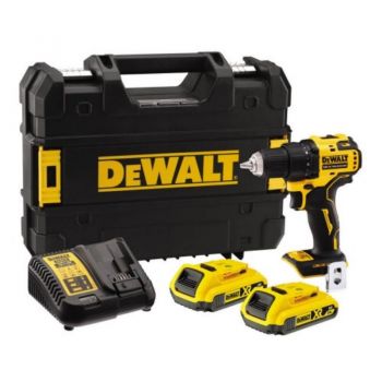 Дриль-шуруповерт акумуляторний безщітковий DeWALT XR Li-Ion 18 В, 2 Ач (DCD708D2T) - Фото №1
