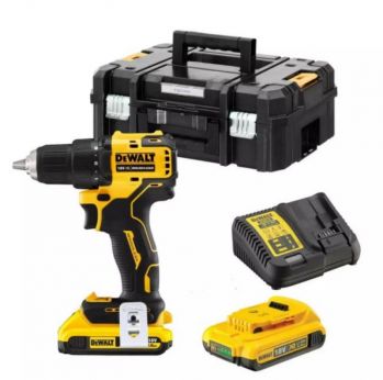 Дриль-шуруповерт акумуляторний безщітковий DeWALT XR Li-Ion 18 В, 2 Ач (DCD708D2T) - Фото №3