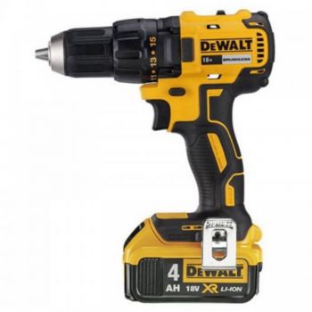 Дрель-шуруповёрт аккумуляторная бесщёточная DeWALT XR Li-Ion 18 В, 4 Ач (DCD777M2T) - Фото №2