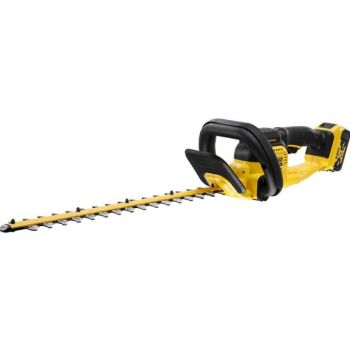 Кусторез аккумуляторный DeWALT Li-Ion 18 В, 5 Ач (DCMHT563P1) - Фото №1