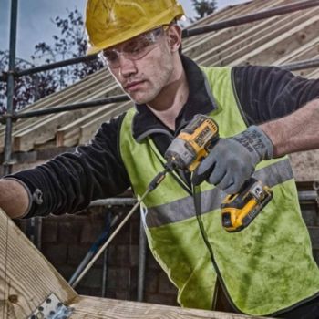 Набор из трех инструментов аккумуляторных бесщеточных DeWALT 18 В XR Li-lon, 5 Ач (DCK384P2T) - Фото №6