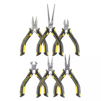 Набір міні плоскогубців та кусачок Stanley FatMax 6 шт. (FMHT0-80541) - Фото №2