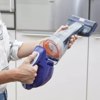 Пылесос аккумуляторный BLACK+DECKER 12 В Li-lon, 1.5 Ач (DVB315JP) - Фото №6