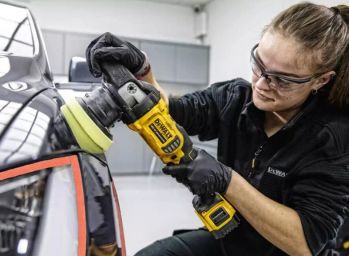 Аккумуляторная полировальная машина DeWALT 18В XR Li-Ion Каркас (DCM848N) - Фото №4
