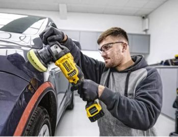 Аккумуляторная полировальная машина DeWALT 18В XR Li-Ion Каркас (DCM848N) - Фото №5