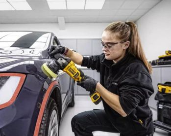 Аккумуляторная полировальная машина DeWALT 18В XR Li-Ion Каркас (DCM848N) - Фото №6