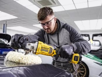 Аккумуляторная полировальная машина DeWALT 18В XR Li-Ion Каркас (DCM849N) - Фото №5