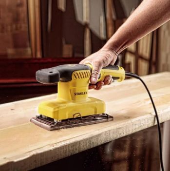 Шлифмашина вибрационная сетевая Stanley 280 Вт (SS28) - Фото №3