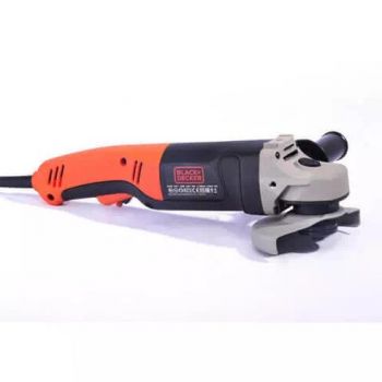 Шлифмашинка угловая сетевая Black+Decker 1,2 кВт (KG1202) - Фото №4