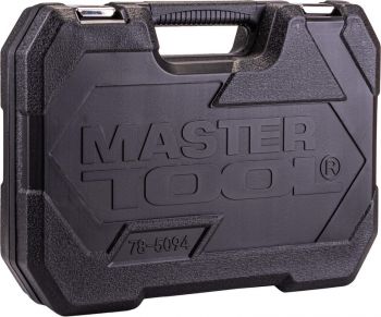 Універсальний набір інструментів Mastertool Профі 1/4" та 1/2" 94 пр. (78-5094) - Фото №6