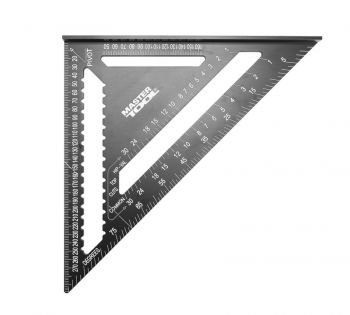 Угольник плотника Mastertool SWANSON 300 мм алюминиевый (30-3519) - Фото №1