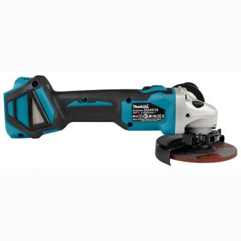 Аккумуляторная болгарка Makita LXT 18В, 125мм Rаркас (DGA513Z) - Фото №4