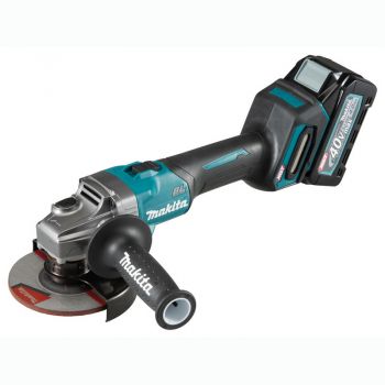 Аккумуляторная угловая шлифмашина Makita Li-ion XGT 40 V MAX (GA008GM201) - Фото №1