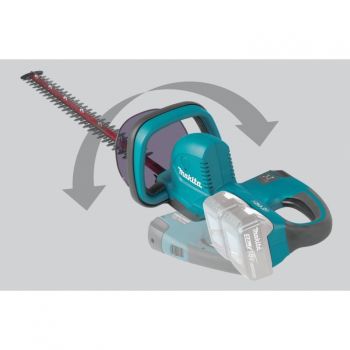 Аккумуляторный кусторез Makita Li-ion 18В 650 мм Каркас (DUH651Z) - Фото №3