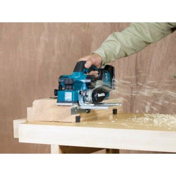 Аккумуляторный рубанок Makita Li-Ion 18В Каркас (DKP181ZU) - Фото №2