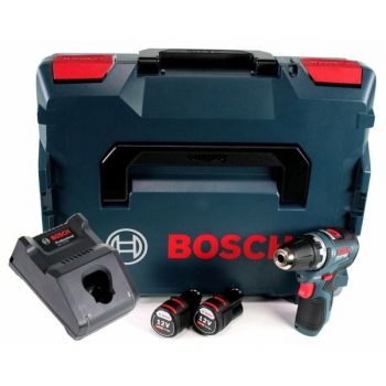 Аккумуляторная дрель-шуруповерт Bosch GSR 12V-35 в L-Boxx 102 2 АКБ, ЗУ (06019H8002) - Фото №3