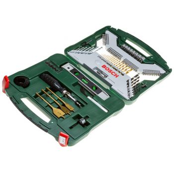 Набор сверл и бит Bosch X-Line Titanium 100 шт. (2607019330) - Фото №2