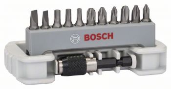 Набор бит Bosch Extra Hard 1/4" 25 мм 12 шт. (2608522130) - Фото №1