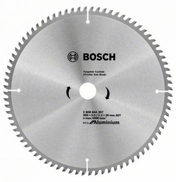 Диск пильный универсальный Bosch ECO AL 305x30 мм, 80z (2608644397) - Фото №1