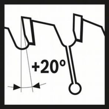 Диск пильный по дереву Bosch 254x30x40T ECO for Wood (2608644383) - Фото №3