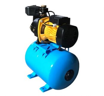 Насосная станция Optima JET 80-24 0,8кВт чугун длинный на гребенке - Фото №1