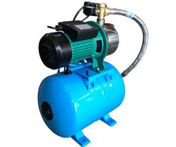 Насосная станция Volks pumpe JY1000-24 G 1,1кВт нержавейка на гребёнке - Фото №4