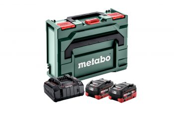 Базовий комплект Metabo LiHD 2x10.0 Ач, MetaBox (685142000) - Фото №1