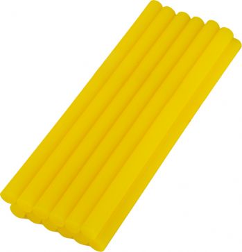 Стрижні клейові Mastertool 11,2 х200мм, 12шт, жовті (42-1160) - Фото №1